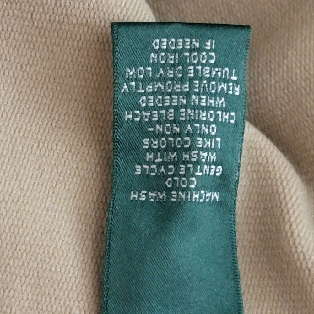 L-Rl Lauren Active Zip Up Snap Button Closure Act… - image 7